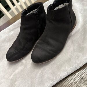 Big kids black boots